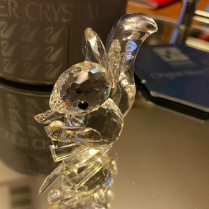 Swarovski Retired Crystal Squirrel (Large Ears)